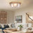 Kuiken Flush Mount Copper Lass Ceiling Light