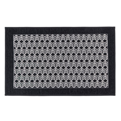 Geometric 50cm X 75cm Area Rug