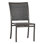 Villa Stacking Patio Dining Side Chair with Cushion