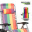Chaise longue inclinable et pliante