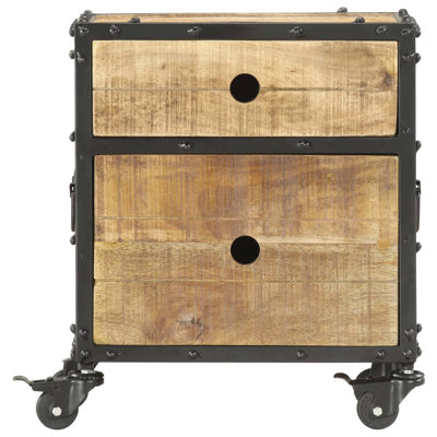 Witcher 40cm W Iron Bedside Table