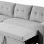 Canapé modulaire escamotable avec rangement-50551405