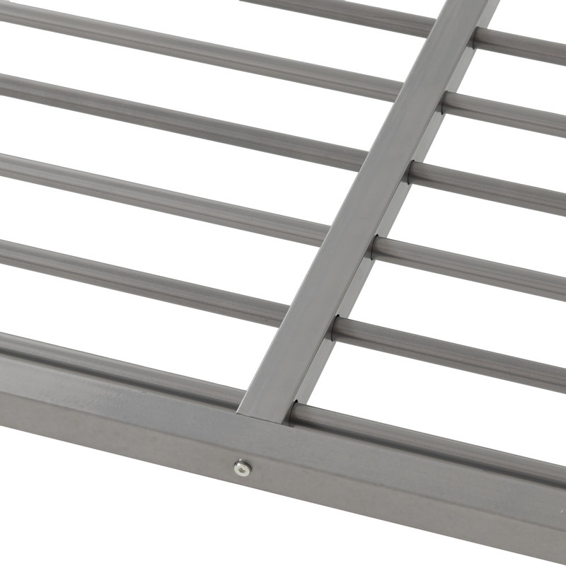 Harold Triple Sleeper Bunk Bunk Bed, Silver