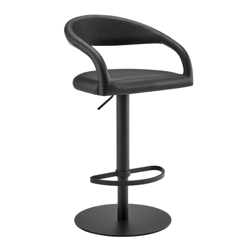 Tabouret de bar Marlow, Noir
