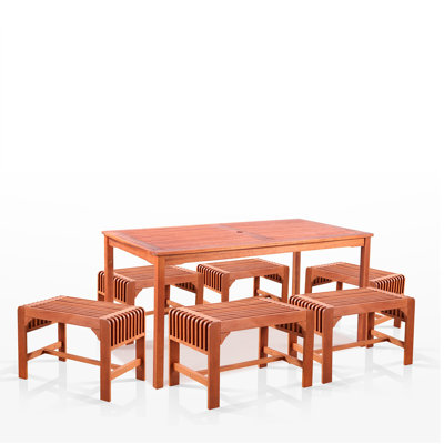 Ensemble repas 7 pièces Aleha