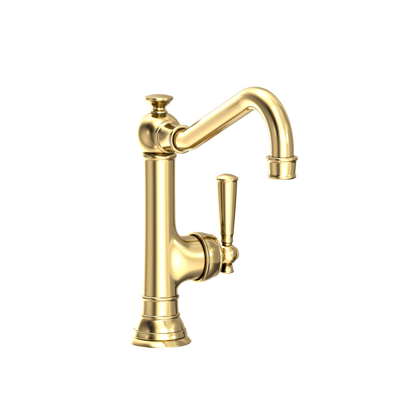 Jacobean Single Handle Kitchen Faucet, Forever Brass (PVD)