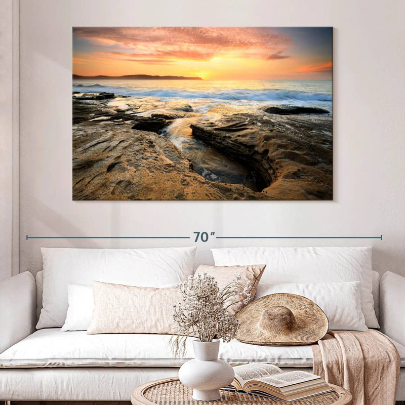 Gillard Pearl Beach, H 34 po x l 51 po