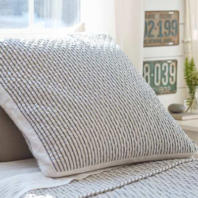 Bergen Stripe Box Throw Pillow