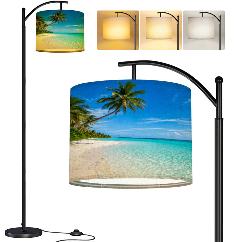  Lampe sur pied Arc Maldives Island