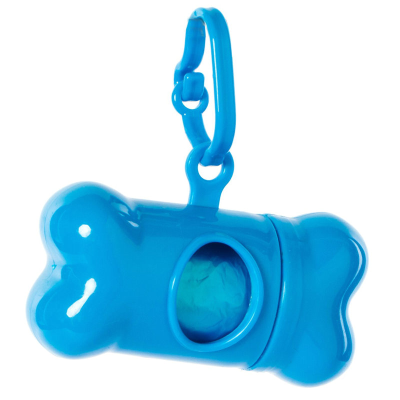 Déchets pour animaux 2 gallons Sacs poubelle, 1000 unités, Bleu