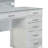 Vaz 3Pc LED Mirror Vanity Table Set, Glass Top, Padded Stool-117524289
