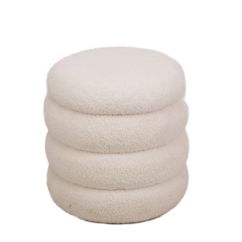 Pouf Brunk, Boucle blanc