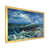 Impression dorée sur toile encadrée
