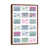 Classic Brown Wood Floater Framed