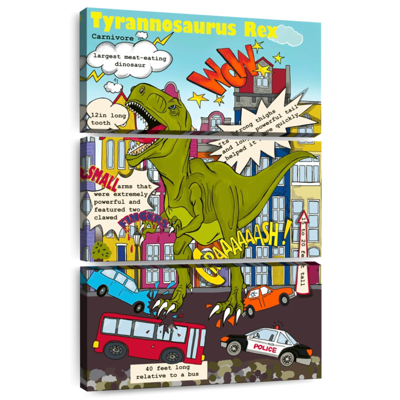 Brampt T-Rex, 32" H x 20" W