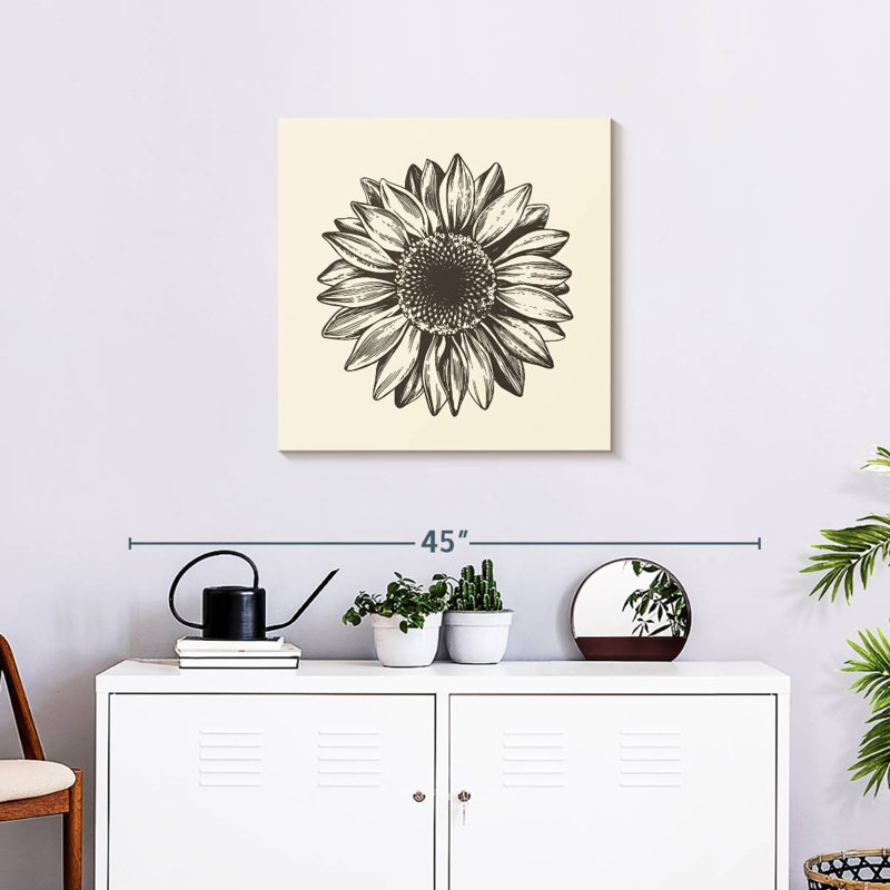 Tournesol simple Harnek, H 24 po x l 24 po