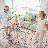 MAVAL Beige Washable Rug 3X5 Area Rug (Beige, 3' X 5')-424110392