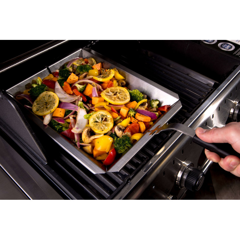 Stainless Steel Side Shelf Insert Wok