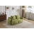 Giant Bean Bag Couch for Adults, Ultra Soft Fluffy Loveseat Bean Bag Sofa, Chase Lounge Chair Indoor for Living Room Bedroom, No Assembly Required Cozy Reading Chair with Pillows-2043878753