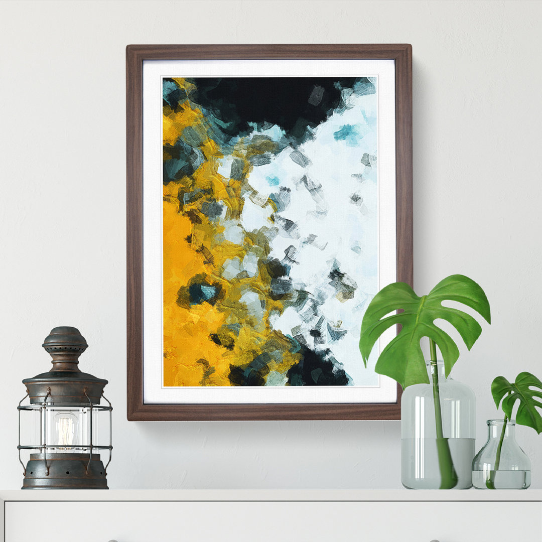 The Beat Goes On Abstract - Single Picture Frame Painting