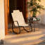 Siège relaxant, chaise berçante d'extérieur