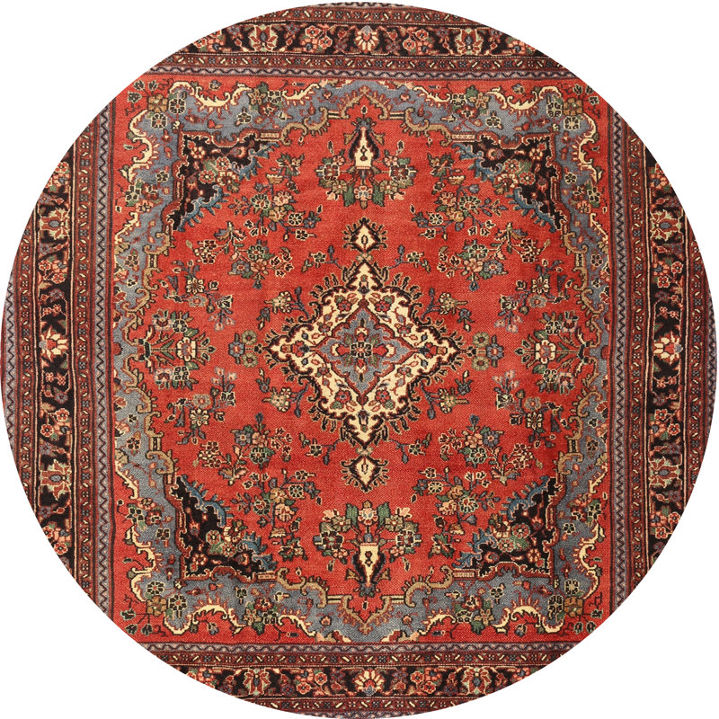 Oriental Indoor Rug, Round 6'