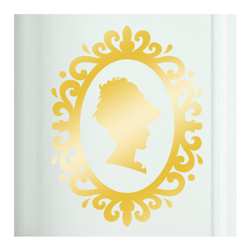 Wall Decal, Shiny Gold