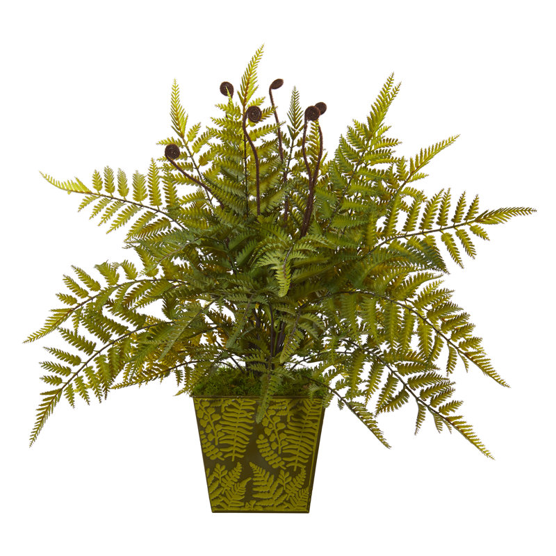 Plantes artificielles en pot de fleurs