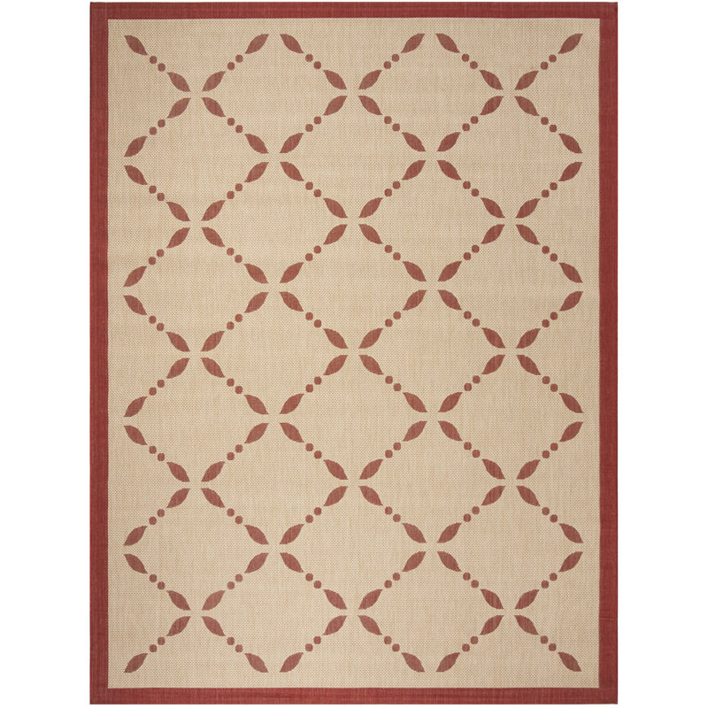 Coreatha Martha Stewart Performance Geometric Indoor/Outdoor Area Rug, Rectangle 2'7" x 5'