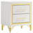 Amatia 2-drawer Nightstand Bedside Table White-114385009