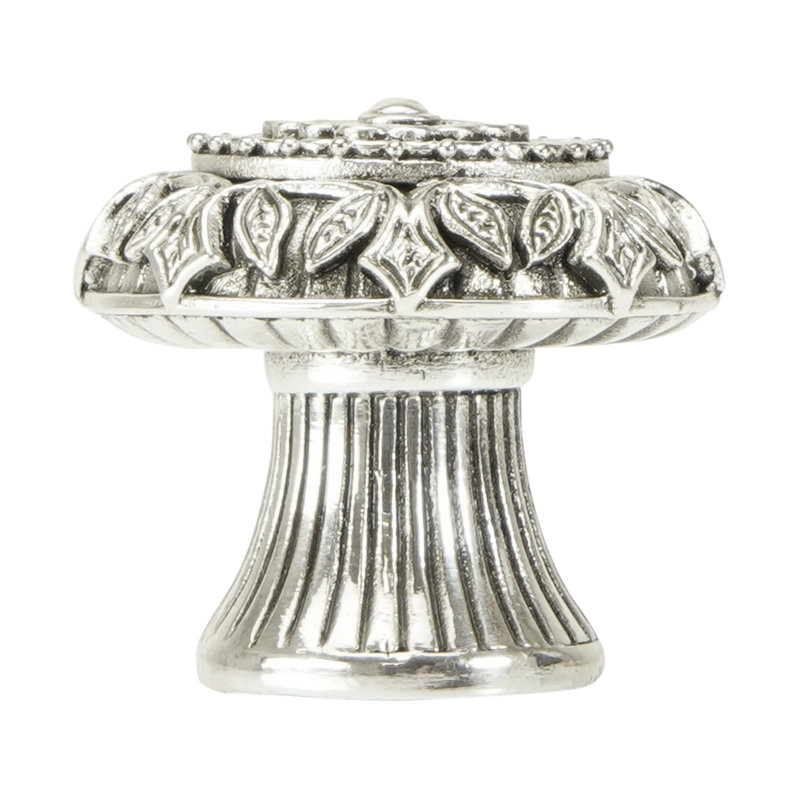 PARIS KNOB, Burnished Silver