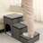 Rodneshia Dog Stairs for Sofa With 3 Steps Foldable with Storage