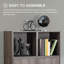 Armoire ouverte en bois aggloméré Sunjoy Quub