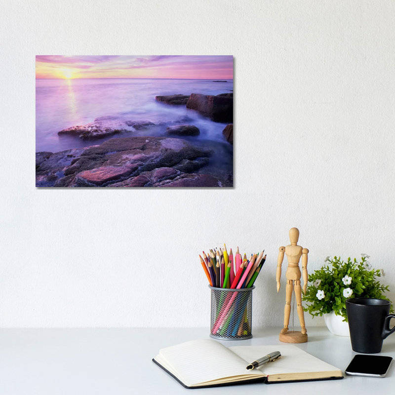 Atlantic Coast Near Thunder Hole, Acadia National Park, Maine V by Tim Fitzharris - Wrapped Canvas Print