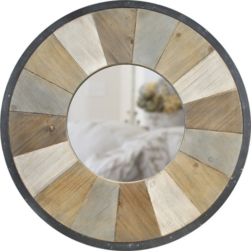 Union Rustic Zephyrine Rustic Accent Mirror & Reviews | Wayfair