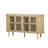 Kiran Sideboard with Glass Doors & Adjustable Shelves-850025735