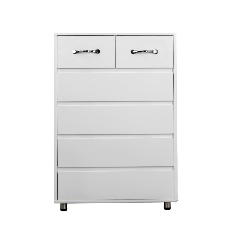 27.55'' Wide 4 - Drawer Storage Cabinet, White