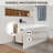 60 Inch Acrylic Rectangular Alcove Soaking Bathtub, Rectangle 60-Inch X 30-Inch Alcove Bath With Integral Apron, Integral Flange And Drain, White,Chrome Pop-Up Drain-104481937