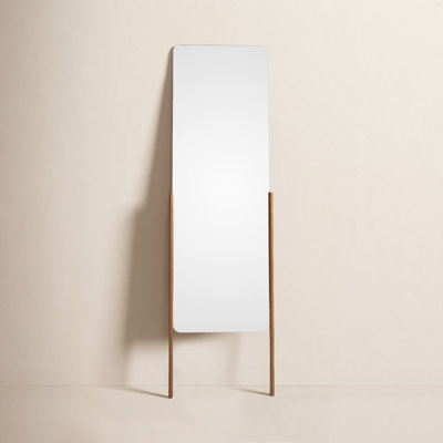 TDH 22" Walnut Full-Length Mirror