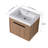 Bathroom Vanity With Sink (Imitative Oak)