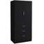 Modern 2 Door 3 Drawer Wardrobe with Hanging Space for Bedroom Storage & Organisation-1363696326