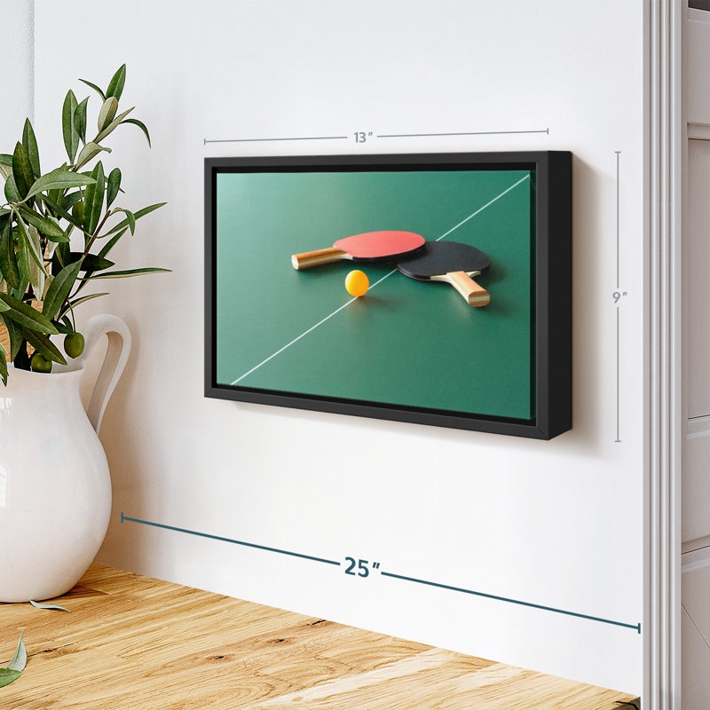 «Pingpong Gear Wall Art», H 9 po x l 13 po