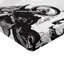 Ambesonne Inspirational Fitted Sheet 2-Pack Motocross Racer Black White-106746903