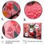 «Rose and Blue Owls Gaze III», art mural hibou-477224781-477224774