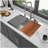30 Drop Kitchen Sink - 30 inch Kitchen Sink Drop-in Topmount Single Bowl 16 Gauge Stainless Steel Ledge Workstation Kitchen Sinks
