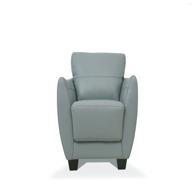 Valeria Watery Leather Chair (Assembled)