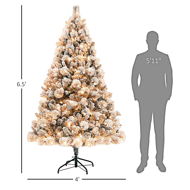 Arbre de Noël artificiel avec lumières préinstallées