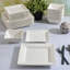 Service de table 24 pièces Gibson Home Zen Buffet Hard Square