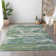 Premium Machine Washable Freixa AMF71 Green Rug