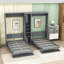 Lits escamotables avec armoires et tablettes Murphy-1287400686